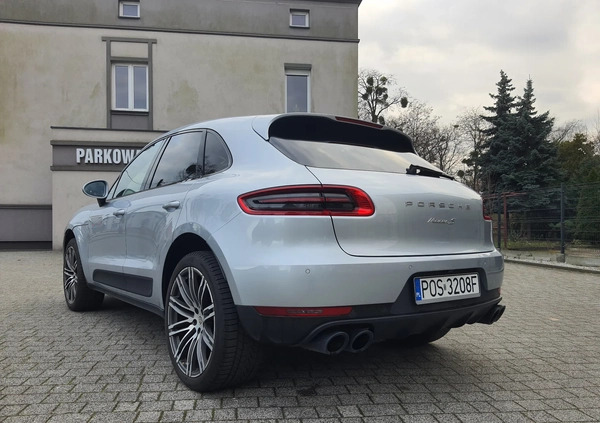 Porsche Macan cena 175000 przebieg: 99000, rok produkcji 2016 z Poznań małe 301